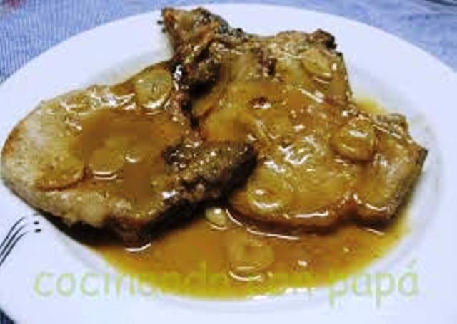 [PD] Menu - 0051. Chuletas al ajillo